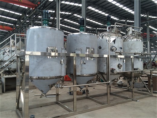 مصنع تكرير زيت جوز الهند الخام/آلة مصفاة hroil في دبي
